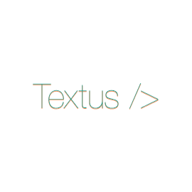 Textus. Пользовательская документация